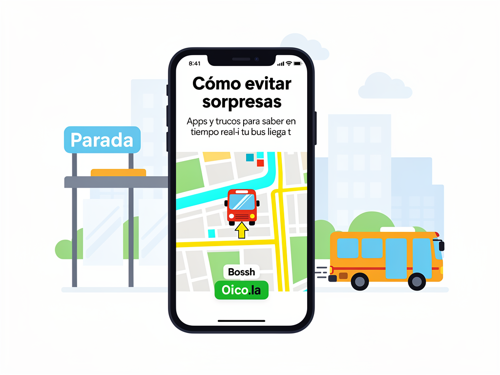 Cómo evitar sorpresas: Apps y trucos para saber en tiempo real si tu bus llega t